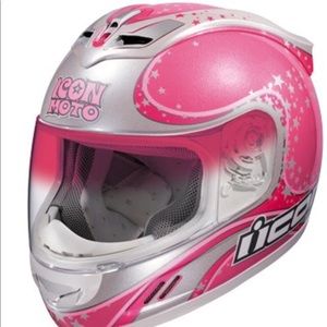 Icon Mainframe bombshell gogo helmet